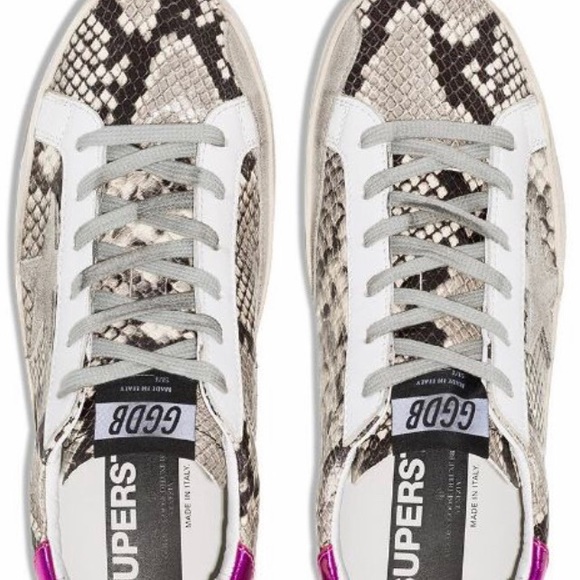 golden goose snakeskin superstar